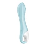 Satisfyer Air Pump Vibrator 5 Connect App – silikonowy model powiększany, Bluetooth, fioletowy