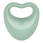 Satisfyer Perfect 3 – kompaktowy hybrydowy model na palec, silikon medyczny, czarny