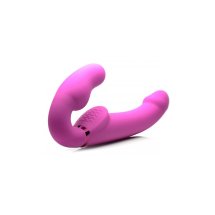 XR Brands Evoke Strapless z pilotem – silikonowy model z pompką i podwojnymi silnikami