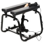 XR Brands Deluxe Bangin Bench ławka z systemem intymnym, poduszki z ekoskory