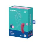 Satisfyer Sexy Secret Connect model do noszenia, magnes, obsługa aplikacją, czarny