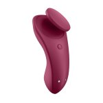 Satisfyer Sexy Secret Connect model do noszenia, magnes, obsługa aplikacją, czarny