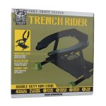 Doc Johnson Trench Rider platforma użytkowa z regulacją wysokości, czarna, balistyczny nylon
