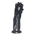 Prowler Red Paw anatomiczny model czarny z teksturowanym wykończeniem, silikon