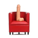 XR Brands Moby model Light 60 cm – elastyczny anatomiczny gadżet XL, jasny PVC