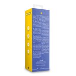 Loveline Pratanopia silikonowy masażer dwupunktowy, ergonomiczny, fioletowy, system wibracji USB