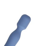 Loveline Blue Horizon kompaktowy wibrator mini, żebrowana powierzchnia, niebieski