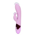 Loveline Ultra Soft kroliczek Exotic Fuchsia silikonowy model wielostrefowy, ładowanie USB