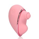 Loveline Pink Arabesque model z precyzyjną głowką i pulsacją, silikon medyczny