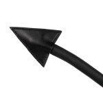 Ouch! by Shots silikonowa wtyczka anatomiczna z ogonem Devil's Tail, czerwona, 47 cm