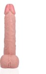 RealRock Model 33 cm anatomiczna forma z przyssawką, duży rozmiar, PVC cielisty