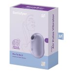 Satisfyer Pro To Go 2 – Kompaktowy model z podwójną pulsacją powietrza, 2 silniki