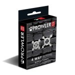 Prowler Red 4-kierunkowy zacisk śrubowy, stal nierdzewna, regulowany system docisku