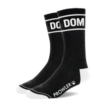 Prowler RED Skarpetki Domowe czarne, wysoki model unisex, komfortowa bawełna