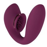 Shots Innovation Twitch 3 – urządzenie ssąco-wibrujące USB, 3 silniki, burgund