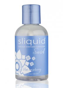 Sexshop - Sliquid Naturals Swirl Lubricant 125 ml Niebieska Malina - Smakowy środek nawilżający - online